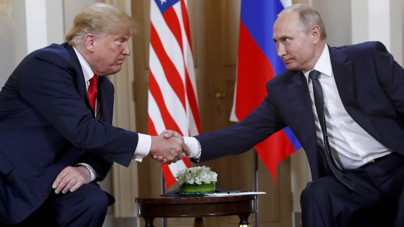 Путин - Трампу: Россия не откажется от устранения первопричин конфликта на Украине