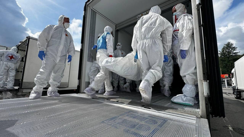 Россия передала Украине еще тысячу тел военных